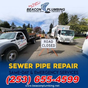 Dash Point Sewer Pipe Repair