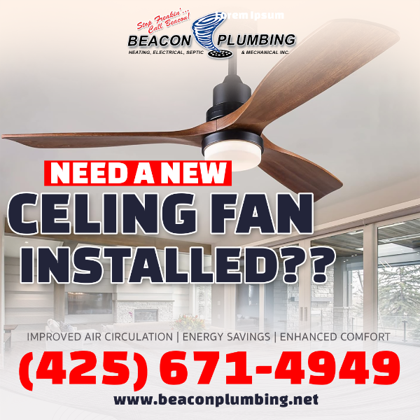 {{city}} install ceiling fans-Greenwater-WA