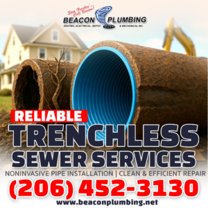 Trenchless Sewer Replacement Algona WA 98001