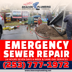Emergency Sewer Repair Fricrest WA 98466