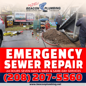 Emergency Sewer Repair Melba WA 83641