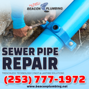 Sewer Pipe Repair Fricrest WA 98466