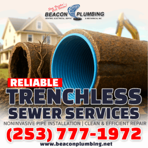 Trenchless Sewer Replacement Orting WA 98316